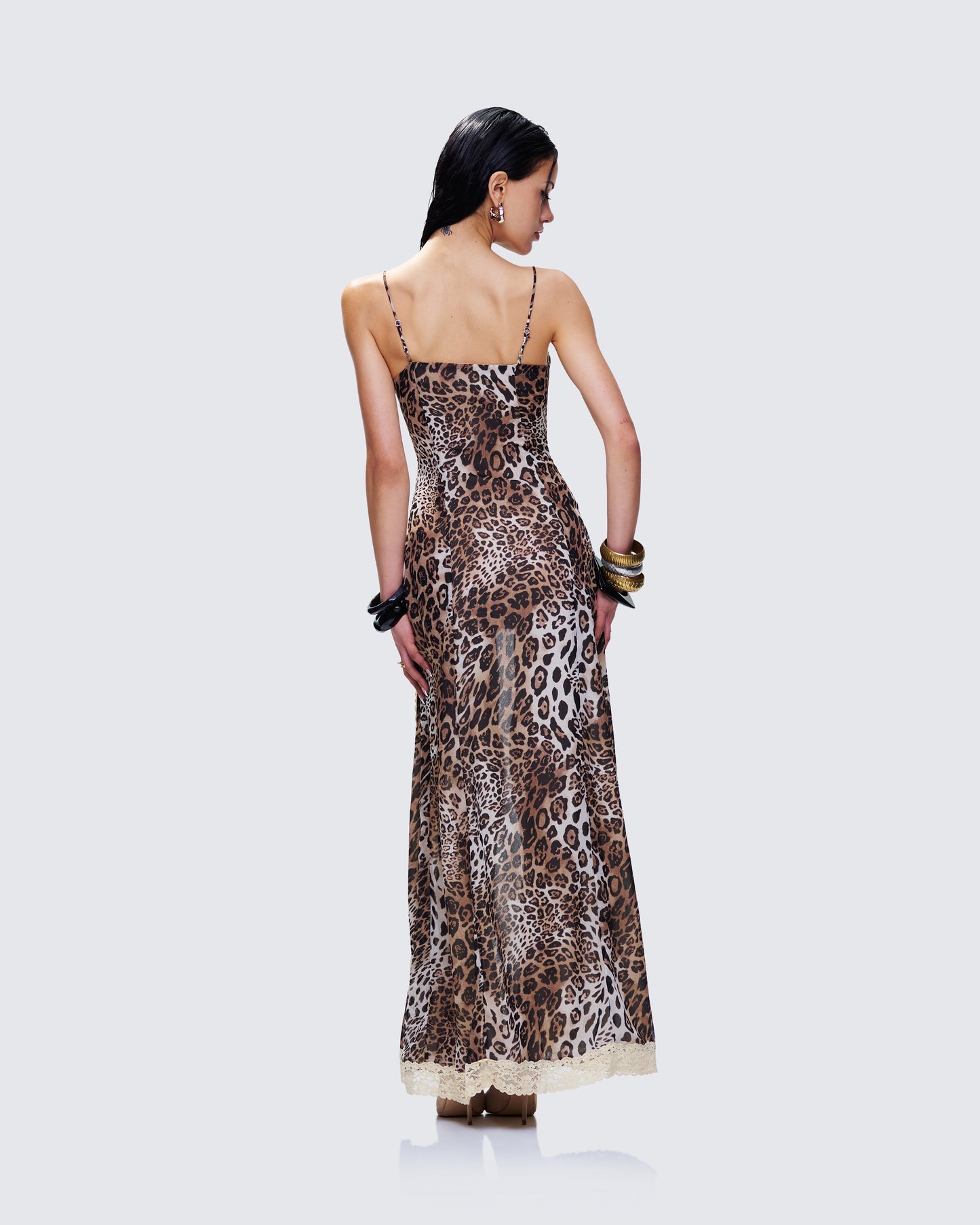 CLARO Leopard Dress